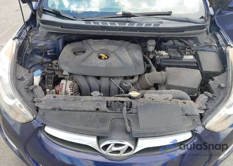 2012 Hyundai Elantra Gls from USA, damaged, VIN 5NPDH4AE4CH066070